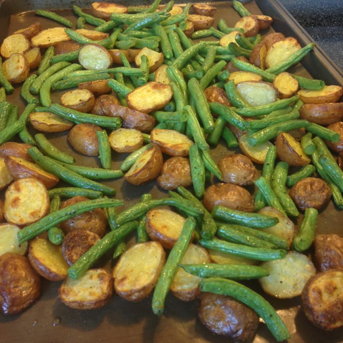 potato and green bean salad
